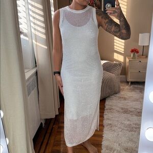 Silver dress, size S